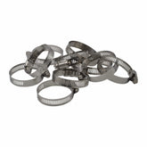 Twin Eagle Imports Grab Kits 10 Piece 304 Stainless Steel 33-57mm Worm Drive Hose Clamp